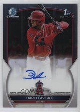 2023 Bowman Chrome Prospect Auto Dario Laverde #CPA-DL Auto bn5