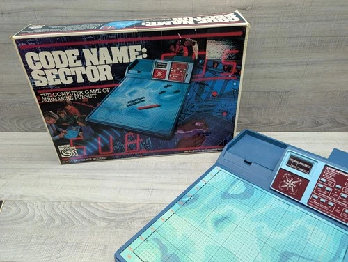 VINTAGE Code Name Sector - Parker Brothers 1978 Computer Submarine Pursuit.