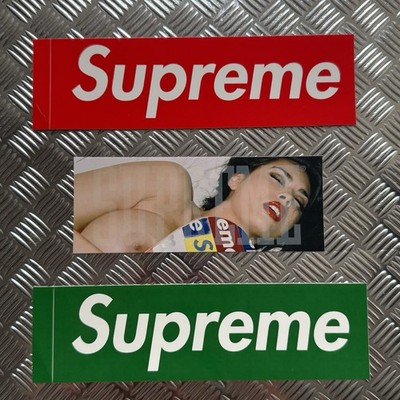 Supreme 3x Sticker Konvolut (Tera Patrick)