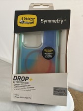OtterBox Symmetry 3x Tested blue/Orange Case MagSafe iPhone 2022 Large Pro