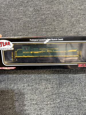 #ad Atlas Trainman HO EMD GP38 2 Reading Blue Mountain amp; Northern RBMN #202 10004580 $149.99