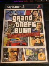 Grand Theft Auto: Liberty City Stories PlayStation 2 PS2 Black Label NO MANUAL!