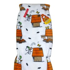 Peanuts Velvetloft Extra Long Throw Blanket 60" X 70" Halloween Snoopy Woodstock