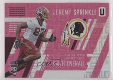 2017 Panini Unparalleled Class of Rookie Pink 175/299 Jeremy Sprinkle #290 z6b