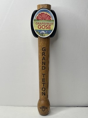 Grand Teton Brewing Company Grapefruit Gose Bar Beer Tap Handle - Rare