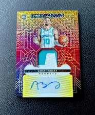 AMARI BAILEY 2023-24 OBSIDIAN RPA ROOKIE PATCH MOLTEN MOJO AUTO 10/10