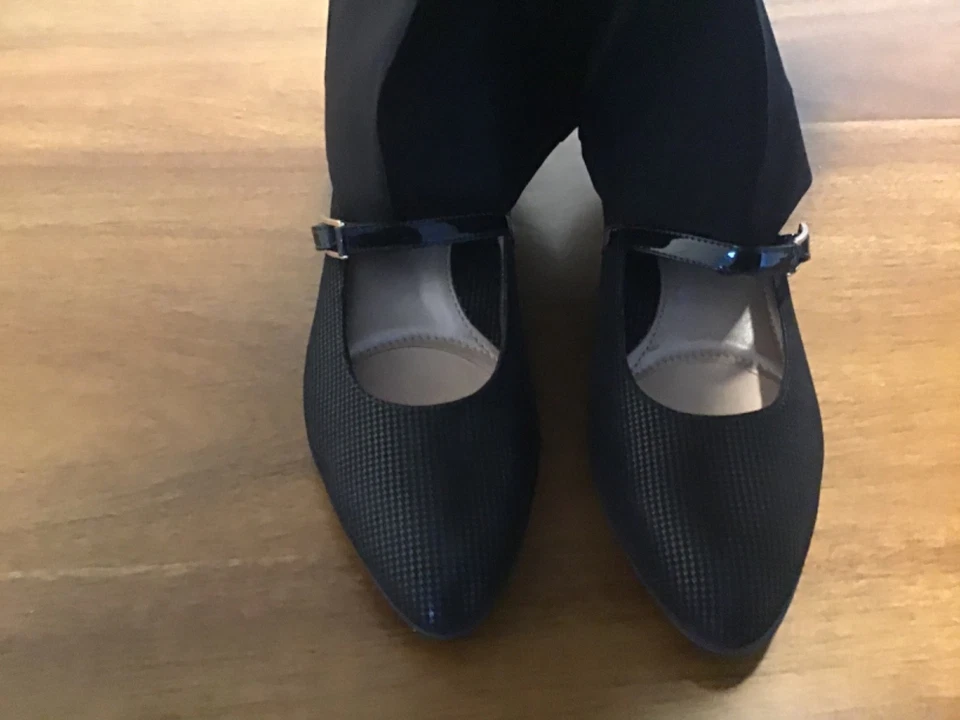 Beautifeel black ladies pumps trendy shoes sz US 8-8.5 39 EU - Image 4 of 4