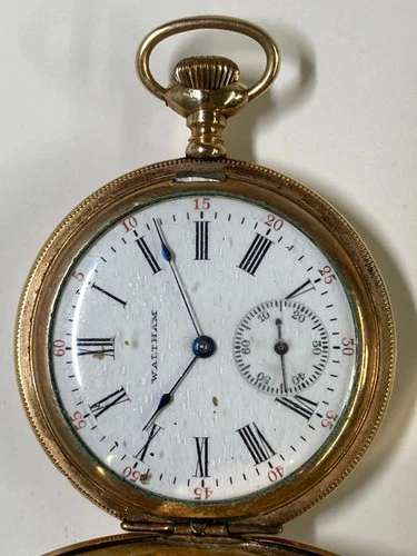 Antique Waltham Pocket Watch, Pre-Owned, Runs (37-#57)