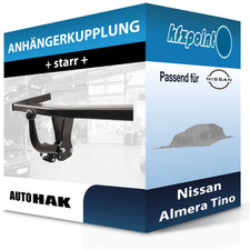 Für Nissan Almera Tino 08.2000-jetzt AUTO HAK Anhängerkupplung starr neu