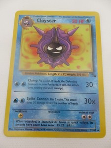 Cloyster 32/62 Fossil Uncommon