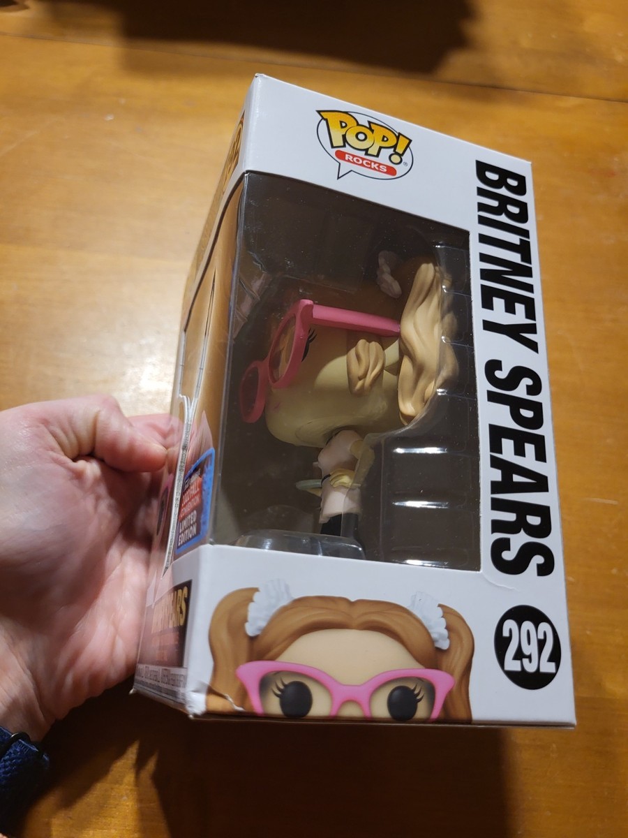 Funko Pop Rocks Britney Spears #292 CONVENTION 2022 LIMITED
