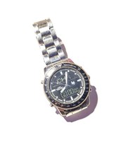 Vintage montre Lip Quartz chronographe World Time, ancienne, rare collection