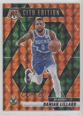 2024-25 Panini Mosaic City Edition Orange Prizm 197/249 Damian Lillard #285 1d77