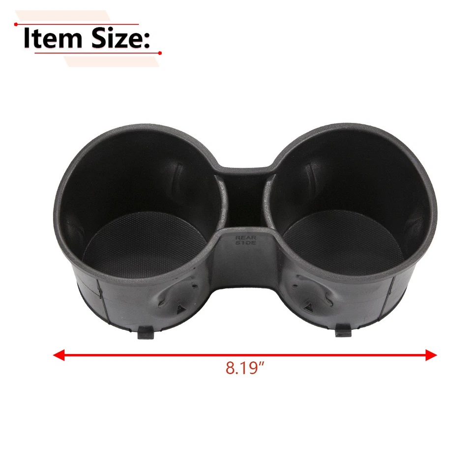 22946576 Center Console Rubber Cup Holder Insert For 2015-2020 Chevrolet Tahoe Foto 4 de 4