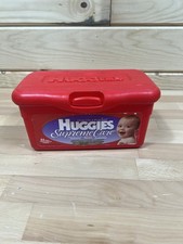 Huggies Supreme Care 64 Wipe Reusable Container No Wipes 1997