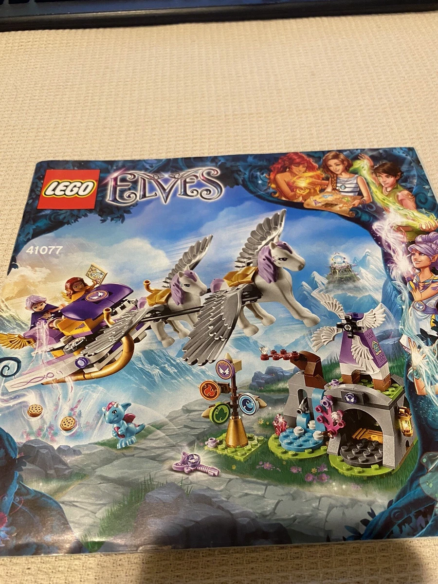 søster længst Underholde LEGO 41077 ELVES &#034;Aira&#039;s Pegasus Sleigh&#034; Building Manual |  eBay