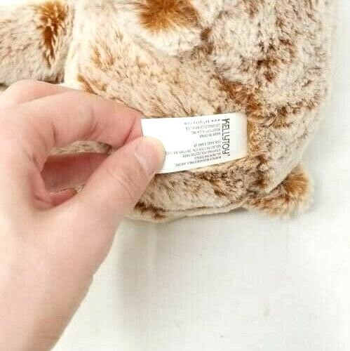 Pan de Azúcar Oso de Peluche Realista Marrón Peluche Animal con Etiquetas 10" Suave Cariño - Imagen 7 de 7