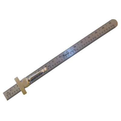 Centerline Pocket Ruler Central Tools 6514 6