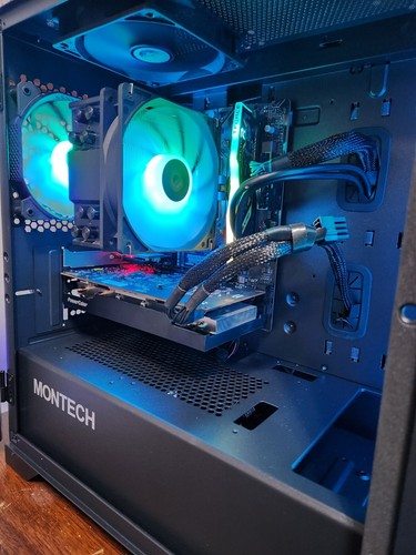 T2M Gaming PC Ryzen 7 3700X 3.6Ghz 16GB DDR4 Radeon RX 6600 1TB SSD Wi-Fi W11H - Picture 9 of 17