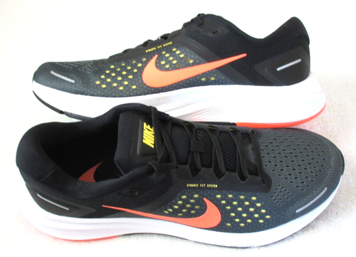 Nike Men\u0026#039;s Air Zoom Structure 23 Running Shoes Anthracite Mango Black  Size 10.5 | eBay