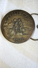 Tandom Cyclists Cup - Antique Belt Buckle. Made In USA