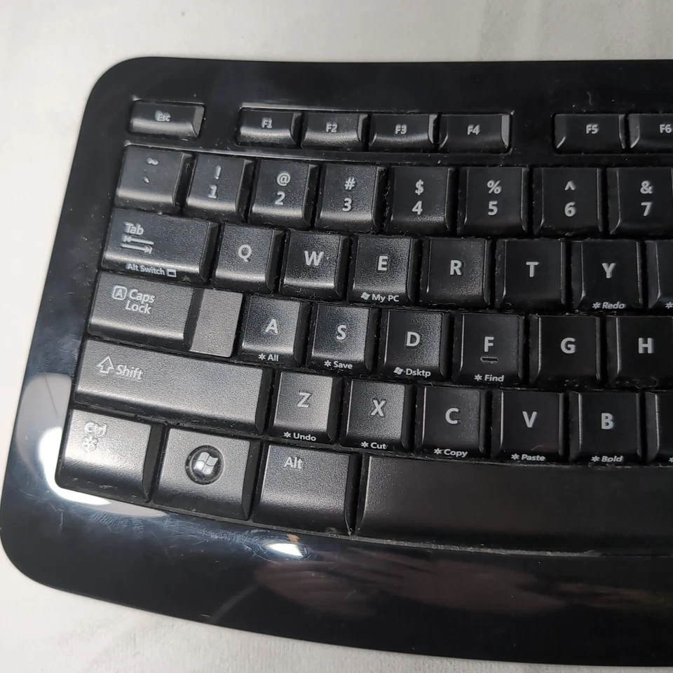 Microsoft Comfort Curve Keyboard 3000 TESTED WORKS - Image 4 of 4