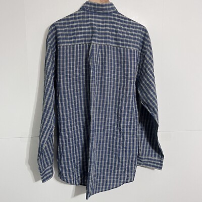 ②70s USA Arrow open collar shirt check M 1.jpg