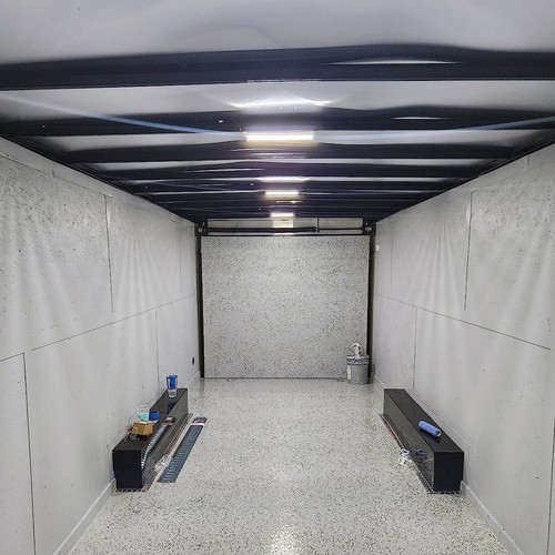 Lampada da tetto luce interni illuminazione bianca 12 V 24 V camper roulotte veicolo - Foto 7 di 9