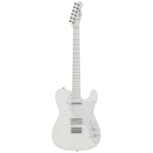 Fender Made in Japan Silent Siren Telecaster Arctic White Electric Guitar w/Case - 第 2/7 張圖片