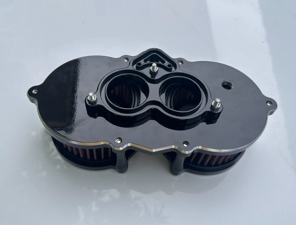 Filtro de aire negro Yamaha XV950 2013-2019 Yamaha Bolt-R 2020-2024 de admisión Foto 3 de 4