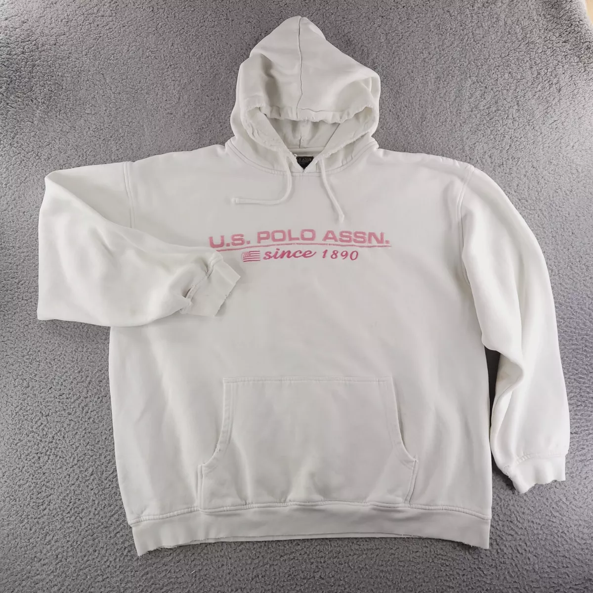 Thick white hoodie mens sale