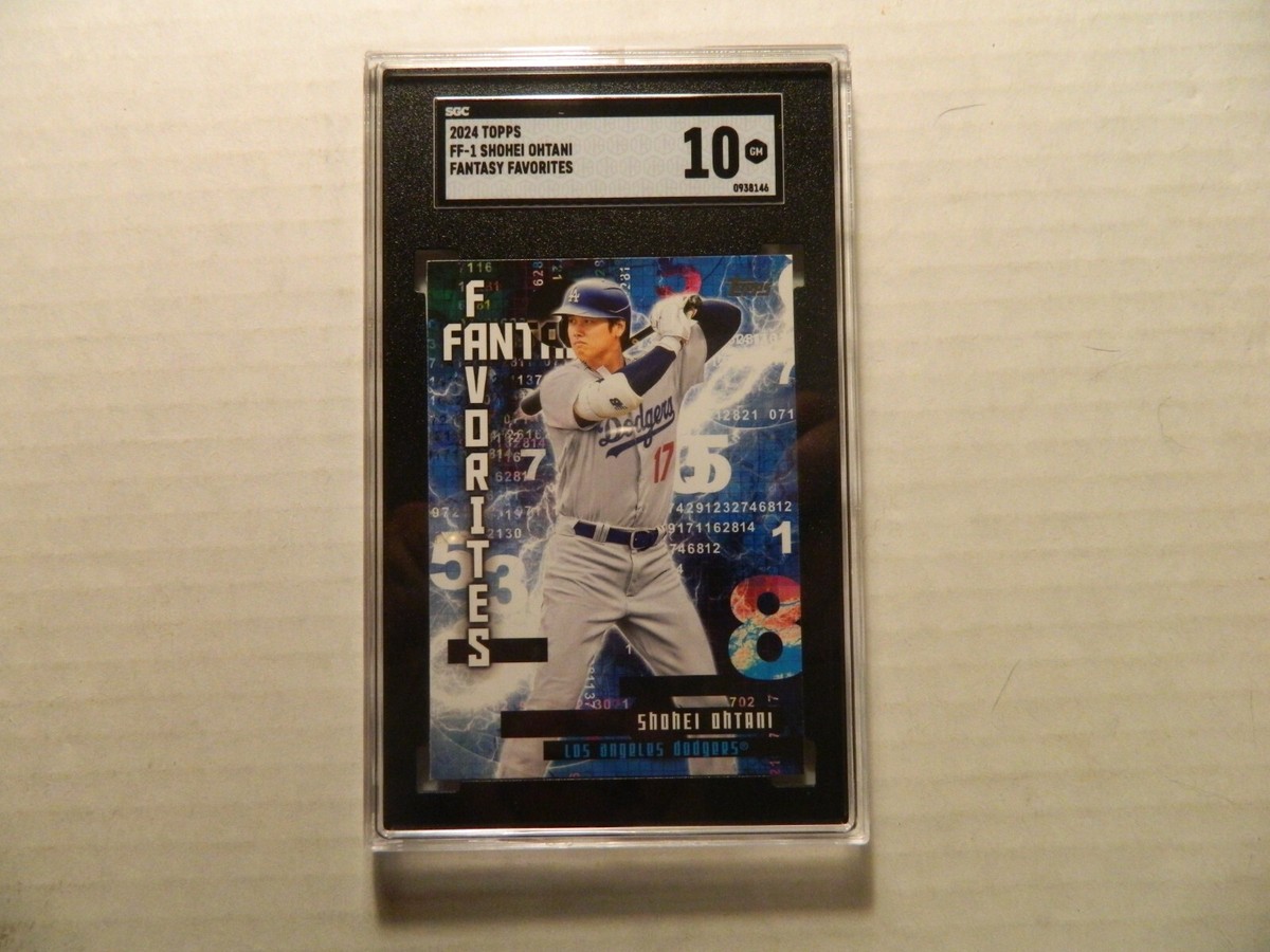2024 Topps 2 Fantasy Favorites Card of Shohei Ohtani - Dodgers SGC 