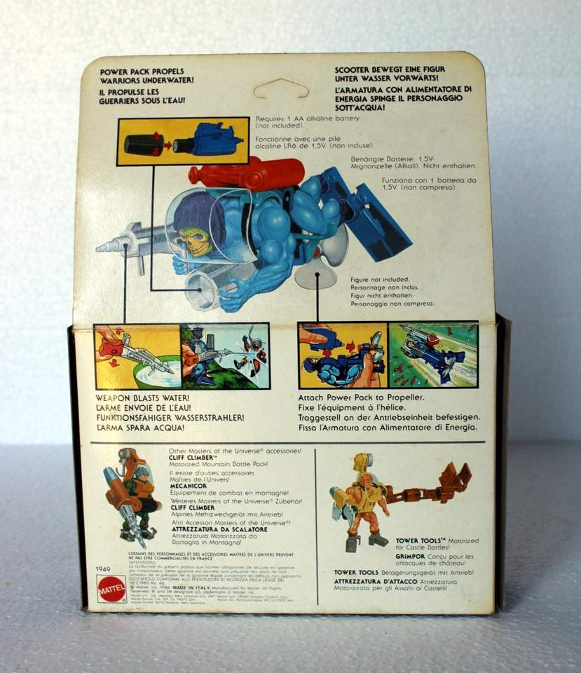 Masters of the Universe Scubattack Mattel 1949 NUOVO! - Immagine 2 di 4