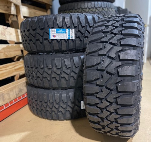 4 20x10 Moto Metal MO970 Black Wheels 35" MT Tires 8x6.5 Dodge Ram 2500 3500 - Picture 5 of 5