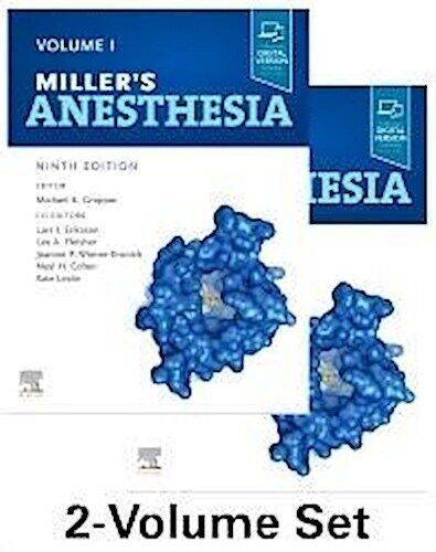 Michael A. Gropper Miller's Anesthesia, 2-Volume Set - Photo 1/1