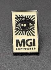 MGI Software Lapel Pin Supplies Personal Computer Photography Video Software