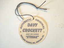 1950's Davy Crockett for Western Rider set custom Hang Tag 1
