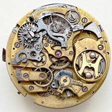 1890's Le Phare High Grade Quarter Repeater Pocket Watch Movement Lot 1071