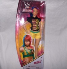 ASUKA   WWE Figur ca. 30 cm beweglich  Wrestling --Neu,OVP,RARITÄT,Lizenz