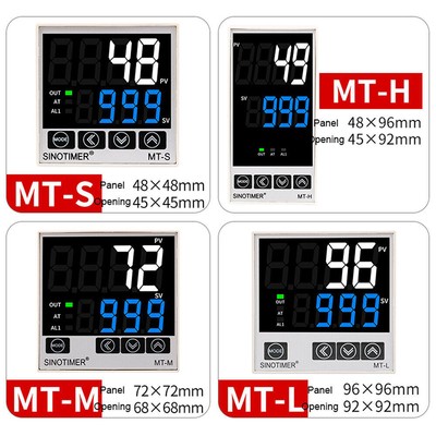 Digital PID Thermostat Relay/SSR Dual Output Temperature Regulator Controller