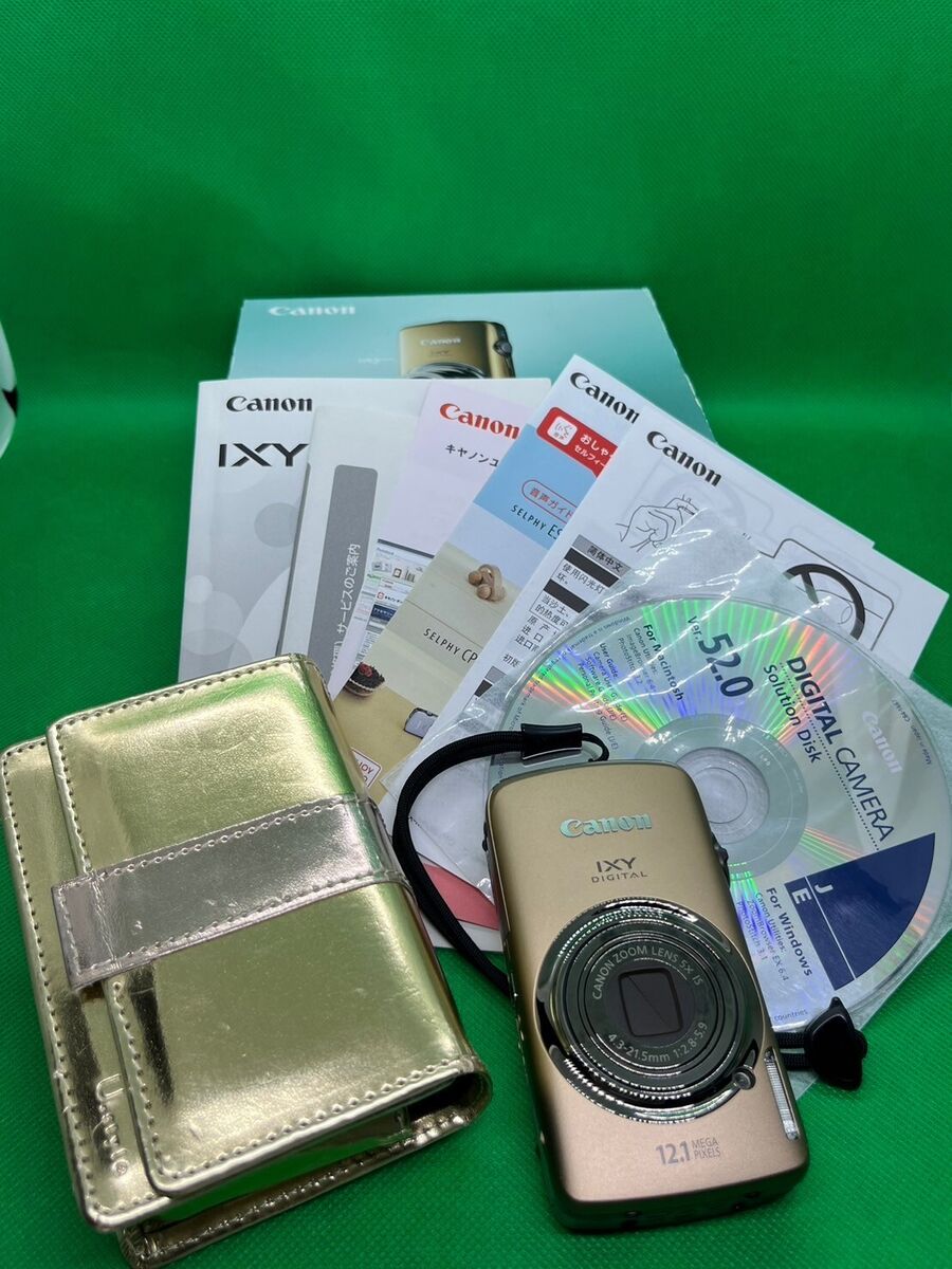 Canon IXY DIGITAL 930 IS 12.1MP Compact Digital Camera Gold Canon IXY DIGITAL 930 IS 12.1MP Compact Digital Camera Gold
