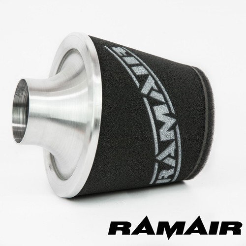 Ramair Aluminium Universal 80Mm Od Neck Induction Intake Cossie Air Filter - Picture 2 of 5