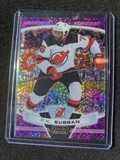 P.K. Subban 89 Violet Pixels 300/3999 Devils 2019-20 OPC Platinum Hockey