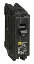 Square D By Schneider Electric Homeline 20-Amp Single-Pole Circuit Breaker