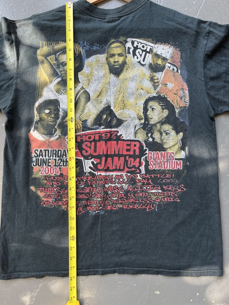 VTG HOT97 2004 Summer Jam t-shirt Large y2k 93.7 dmx 50 Cent VTG HOT97 2004 Summer Jam t-shirt Large y2k 93.7 dmx 50 Cent