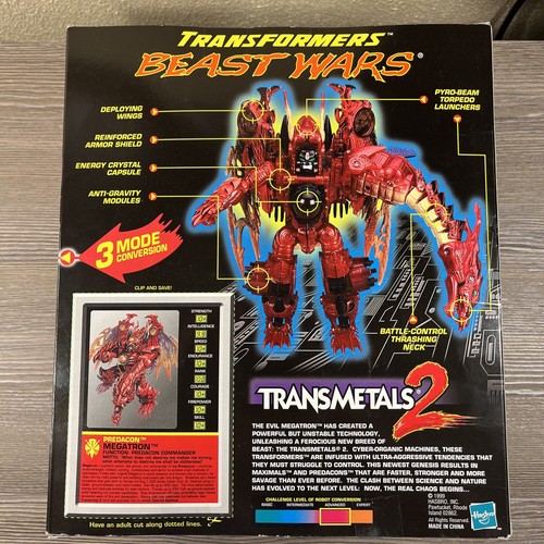 transformers beast wars evil predacon megatron dragon action figure
