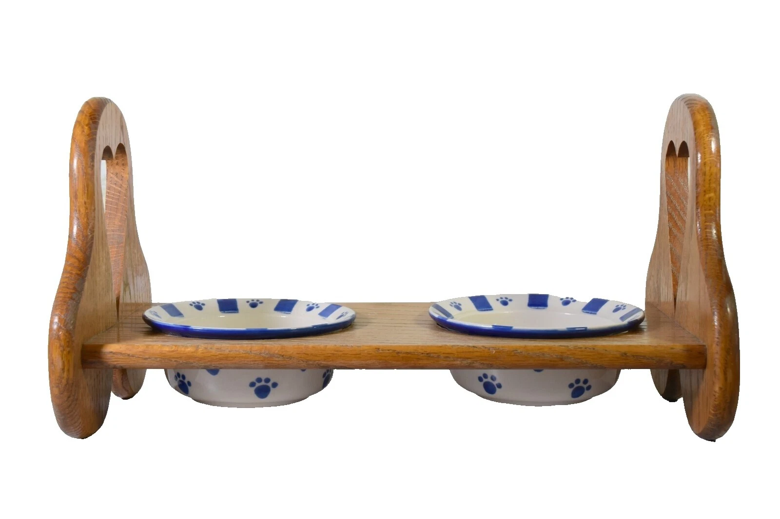 Stoneware Dishwasher Safe Dog Bowl Stands