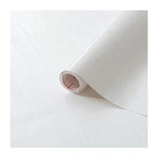  Peel and Stick Contact Paper Wood Grain Self-Adhesive 17" x 78" Roll Whitewood