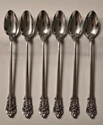 GRANDE BAROQUE BY Wallace 7 5/8" ICED TEA SPOONS - Set of 6