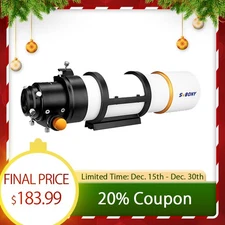 SVBONY SV48P Astronomical Telescope 2" 90mm F5.5 Refractor OTA for Beginners